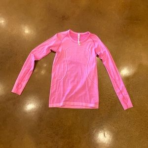 Lululemon hot pink top